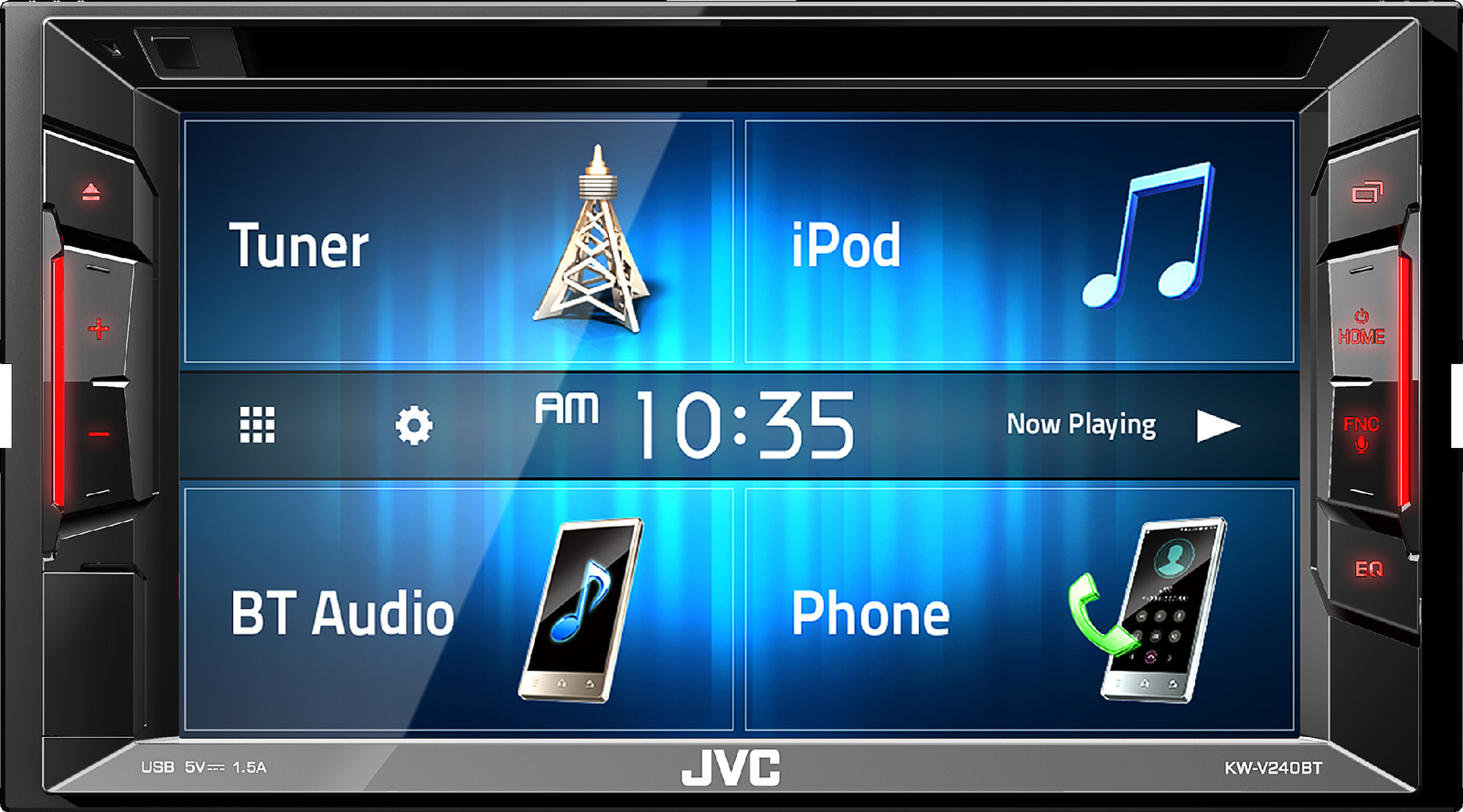 KW-V240BT JVC  USB B/T ,MP3 DVD